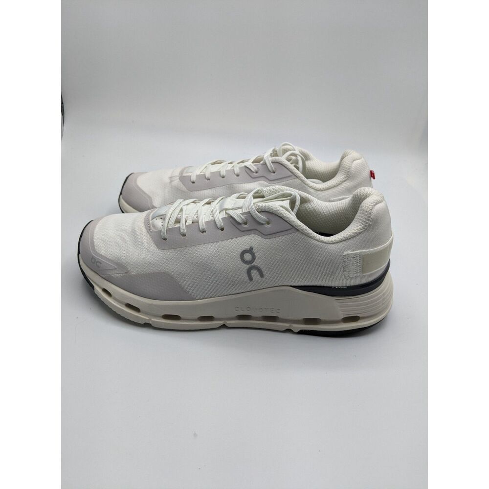 On Women's Cloudnova Form Sneakers, White, 5 Medium US